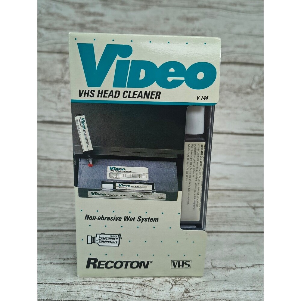 Recoton V144 - 1 cleaning VHS tape